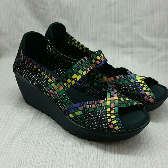 skechers memory foam heels